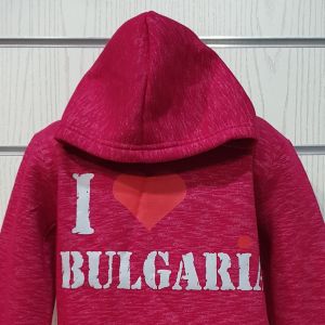 Детски суитшърт I Love Bulgaria, България