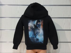 Детски суитшърт с героя от Mortal Kombat - Sub Zero (Суб Зиро), MK