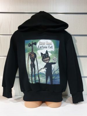 Детски суитшърт SIREN HEAD CARTOON CAT