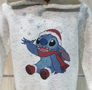 Детски коледен суитшърт Стич (Stitch)