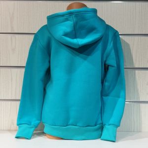 Детски суитшърт Стич (Stitch) в зелен изчистен цвят
