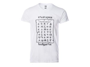 Детска тениска Азбука - България