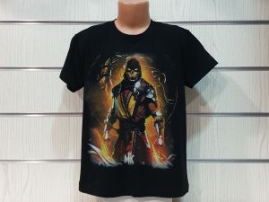 Детска тениска Mortal Kombat, MK, Видеоигра