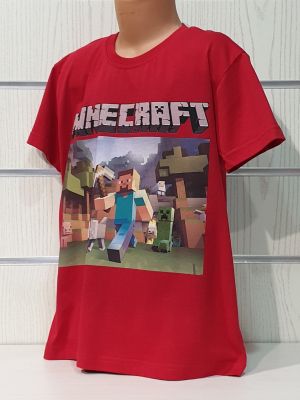 Детска тениска MINECRAFT (Майнкрафт)