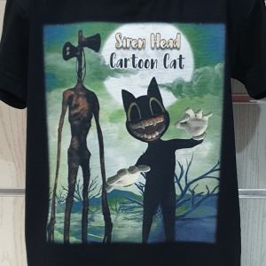 Детска тениска SIREN HEAD CARTOON CAT
