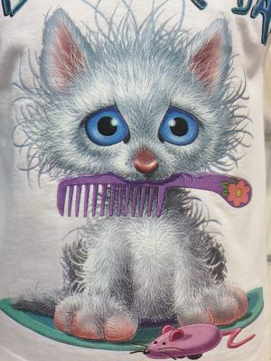 Детска тениска Котенце - Bad Hair Day