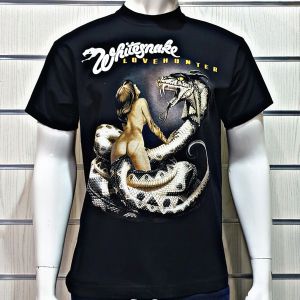 Детска тениска на музикалната група WHITESNAKE - Lovehunter, С Гръб