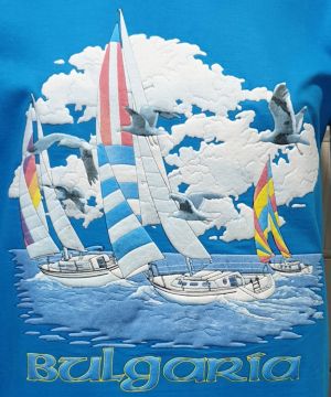 Мъжка тениска Яхти, България