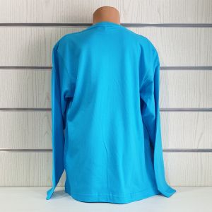 Детска блуза с дълъг ръкав Стич (Stitch) в Син цвят