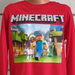 Детска блуза с дълъг ръкав MINECRAFT (Майнкрафт)