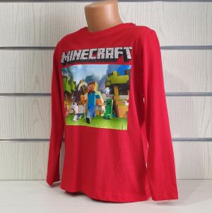 Детска блуза с дълъг ръкав MINECRAFT (Майнкрафт)